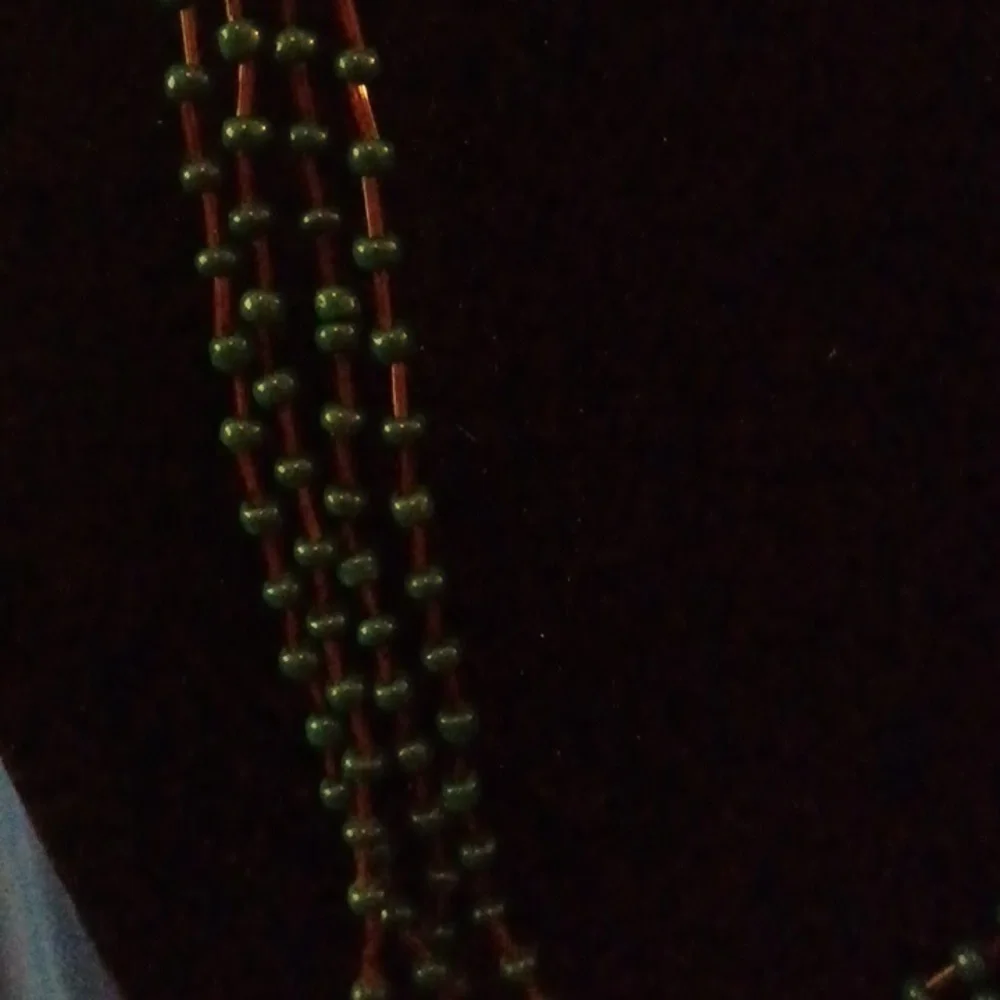 Handmade Long beaded necklace - Picture 4 of 5